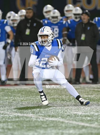 Thumbnail 3 in Amador Valley vs. Frontier (CIF State Div. 3-AA Final) photogallery.