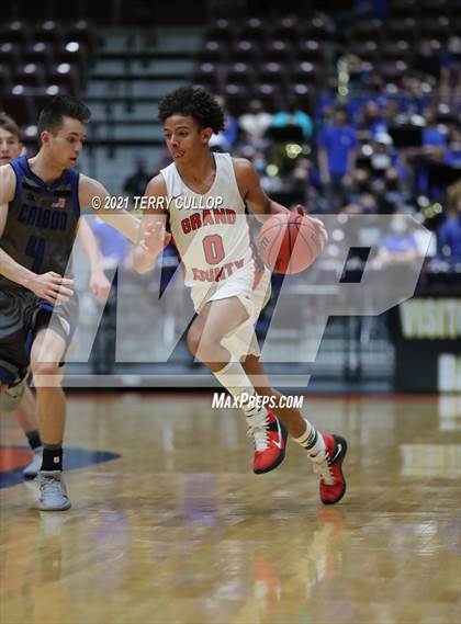 Thumbnail 2 in Carbon vs. Grand County (UHSAA 3A Consolation Semifinal) photogallery.
