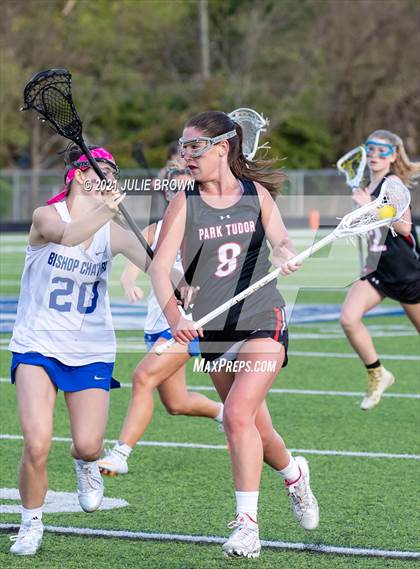Thumbnail 2 in Park Tudor vs Indianapolis Bishop Chatard (INGLA 2A Sectional playoff) photogallery.