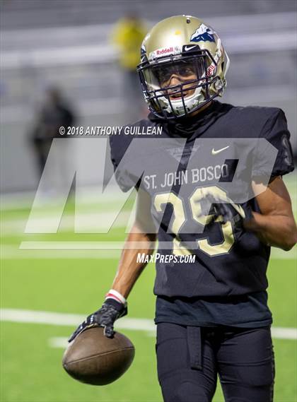 Thumbnail 2 in Serra @ St. John Bosco (CIF SS D1 Playoff) photogallery.