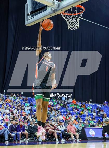 Thumbnail 2 in Amarillo vs. Lancaster (UIL 5A Basketball Semifinal) photogallery.