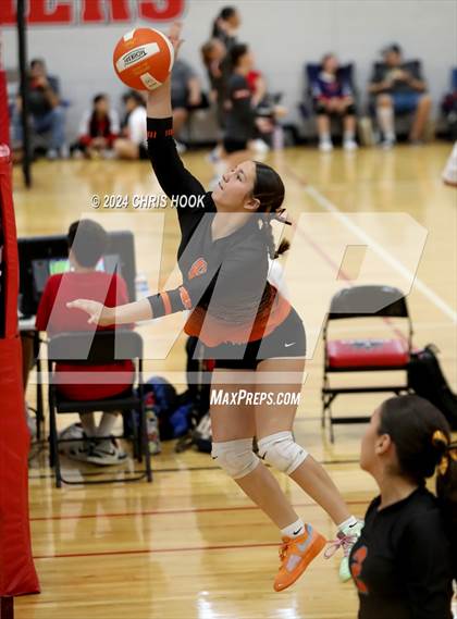 Thumbnail 1 in Casa Grande vs Globe (The Florence VB Invitational) photogallery.