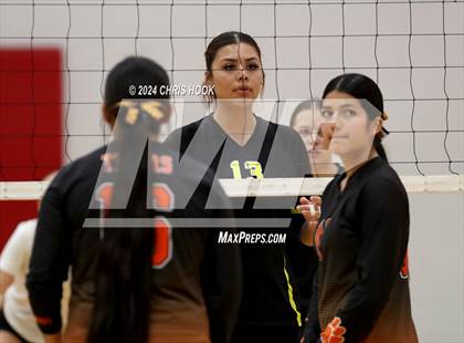 Thumbnail 2 in Casa Grande vs Globe (The Florence VB Invitational) photogallery.