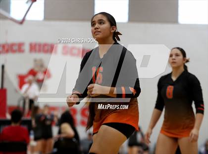 Thumbnail 1 in Casa Grande vs Globe (The Florence VB Invitational) photogallery.