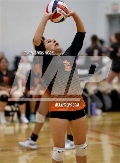 Thumbnail 3 in Casa Grande vs Globe (The Florence VB Invitational) photogallery.