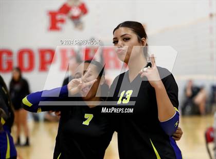 Thumbnail 1 in Casa Grande vs Globe (The Florence VB Invitational) photogallery.