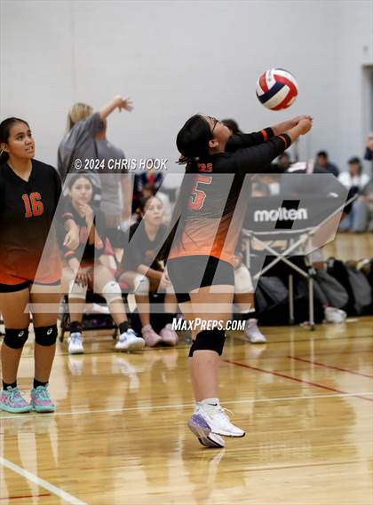 Thumbnail 1 in Casa Grande vs Globe (The Florence VB Invitational) photogallery.