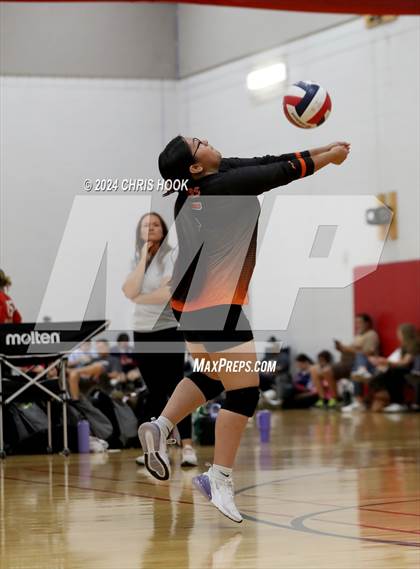 Thumbnail 2 in Casa Grande vs Globe (The Florence VB Invitational) photogallery.