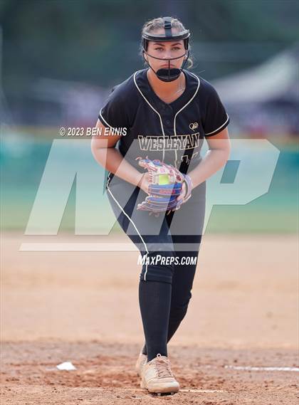 Thumbnail 2 in Wesleyan vs Gordon Lee (GHSA 3A State Tournament) photogallery.