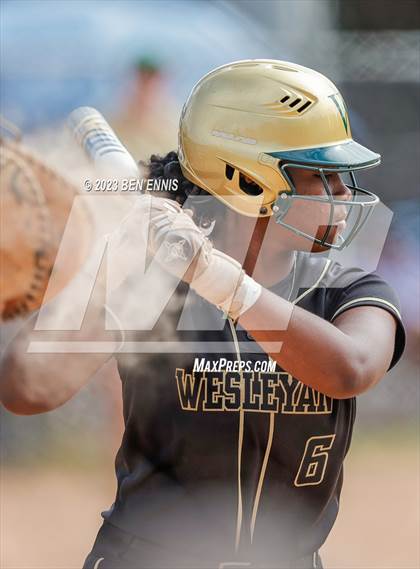 Thumbnail 2 in Wesleyan vs Gordon Lee (GHSA 3A State Tournament) photogallery.
