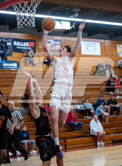 Thumbnail 1 in Eastside Catholic (WA) vs Fairfax (Torrey Pines Holiday Classic Tip-Off ) photogallery.