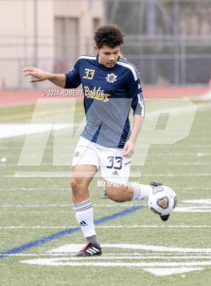 Thumbnail 3 in Channel Islands vs Flintridge Prep (Hart Soccer Varsity Showcase) photogallery.