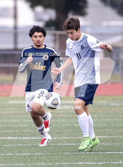 Thumbnail 1 in Channel Islands vs Flintridge Prep (Hart Soccer Varsity Showcase) photogallery.