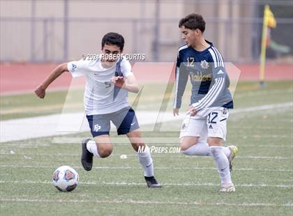 Thumbnail 2 in Channel Islands vs Flintridge Prep (Hart Soccer Varsity Showcase) photogallery.