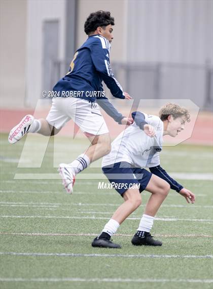 Thumbnail 3 in Channel Islands vs Flintridge Prep (Hart Soccer Varsity Showcase) photogallery.