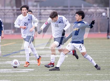 Thumbnail 3 in Channel Islands vs Flintridge Prep (Hart Soccer Varsity Showcase) photogallery.