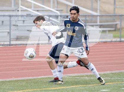 Thumbnail 2 in Channel Islands vs Flintridge Prep (Hart Soccer Varsity Showcase) photogallery.