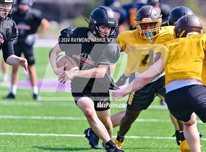 Thumbnail 3 in Eastbrook vs Monroe Central (Grant County Scrimmage) photogallery.