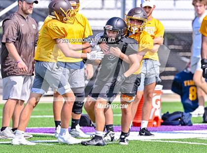 Thumbnail 1 in Eastbrook vs Monroe Central (Grant County Scrimmage) photogallery.