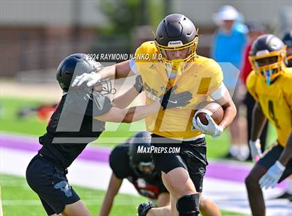 Thumbnail 1 in Eastbrook vs Monroe Central (Grant County Scrimmage) photogallery.