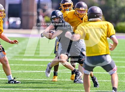 Thumbnail 3 in Eastbrook vs Monroe Central (Grant County Scrimmage) photogallery.
