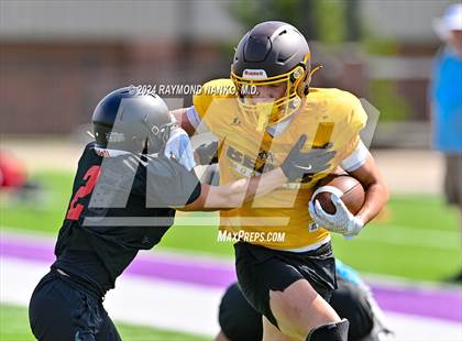 Thumbnail 3 in Eastbrook vs Monroe Central (Grant County Scrimmage) photogallery.