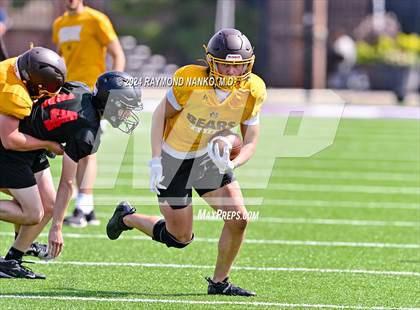 Thumbnail 2 in Eastbrook vs Monroe Central (Grant County Scrimmage) photogallery.