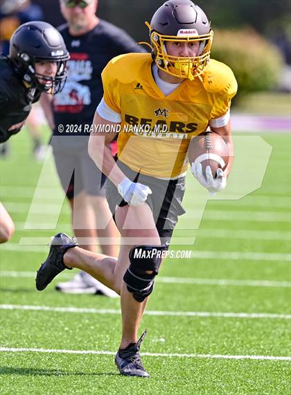 Thumbnail 1 in Eastbrook vs Monroe Central (Grant County Scrimmage) photogallery.
