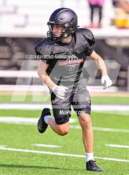 Thumbnail 2 in Eastbrook vs Monroe Central (Grant County Scrimmage) photogallery.