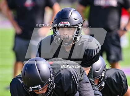 Thumbnail 3 in Eastbrook vs Monroe Central (Grant County Scrimmage) photogallery.
