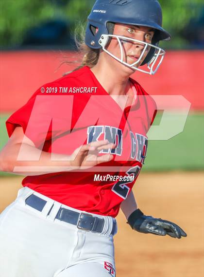 Thumbnail 2 in Greensburg vs. South Dearborn (IHSAA Sectional Final) photogallery.