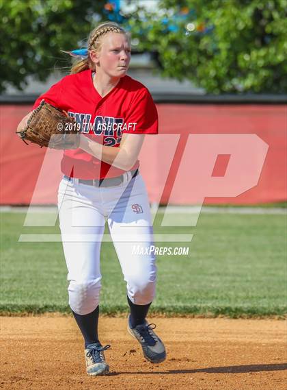 Thumbnail 2 in Greensburg vs. South Dearborn (IHSAA Sectional Final) photogallery.