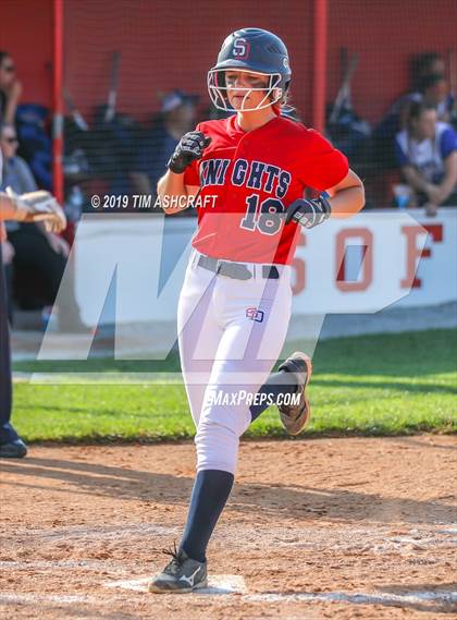 Thumbnail 3 in Greensburg vs. South Dearborn (IHSAA Sectional Final) photogallery.