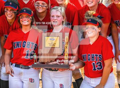Thumbnail 2 in Greensburg vs. South Dearborn (IHSAA Sectional Final) photogallery.