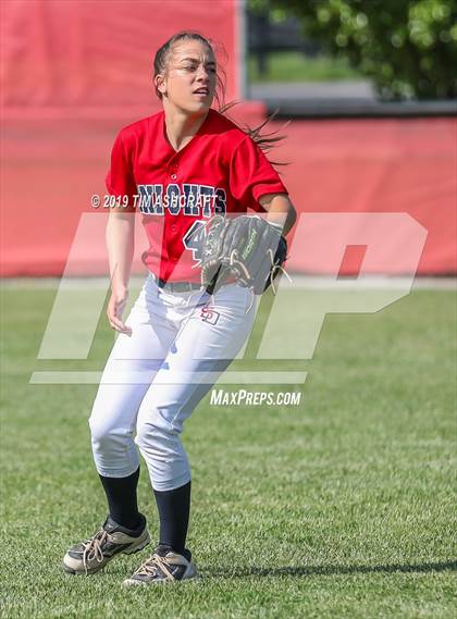 Thumbnail 2 in Greensburg vs. South Dearborn (IHSAA Sectional Final) photogallery.