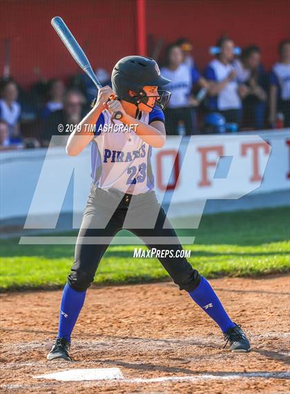 Thumbnail 2 in Greensburg vs. South Dearborn (IHSAA Sectional Final) photogallery.