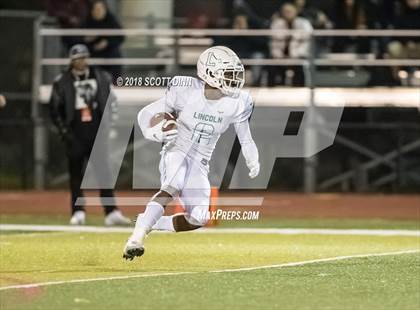 Thumbnail 3 in Lincoln v Menlo-Atherton (CIF Division 3-AA State Championship) photogallery.