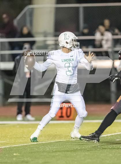 Thumbnail 3 in Lincoln v Menlo-Atherton (CIF Division 3-AA State Championship) photogallery.