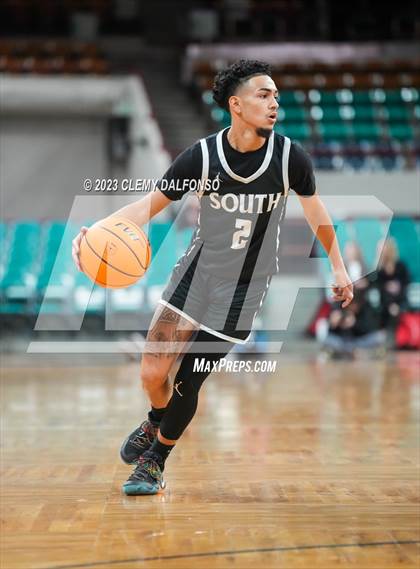 Thumbnail 1 in Air Academy vs Pueblo South (CHSAA  5A Great 8) photogallery.