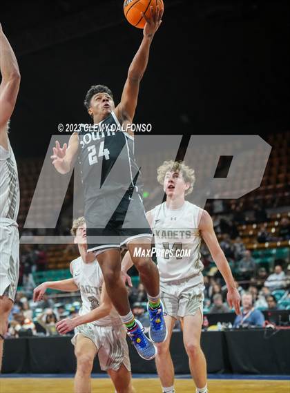 Thumbnail 1 in Air Academy vs Pueblo South (CHSAA  5A Great 8) photogallery.