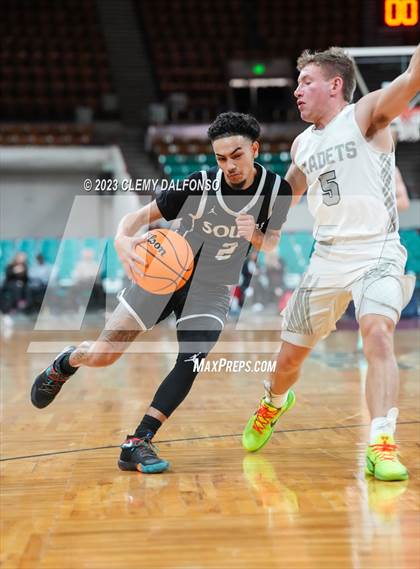 Thumbnail 1 in Air Academy vs Pueblo South (CHSAA  5A Great 8) photogallery.