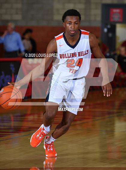 Thumbnail 3 in Rolling Hills Prep vs. Orange Lutheran (Nike Extravaganza) photogallery.