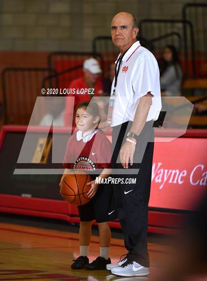 Thumbnail 2 in Rolling Hills Prep vs. Orange Lutheran (Nike Extravaganza) photogallery.