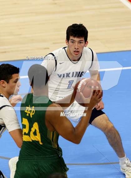 Thumbnail 3 in Notre Dame @ Pleasant Valley (CIF State D3 Final) photogallery.