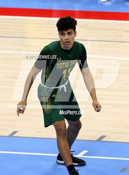 Thumbnail 3 in Notre Dame @ Pleasant Valley (CIF State D3 Final) photogallery.