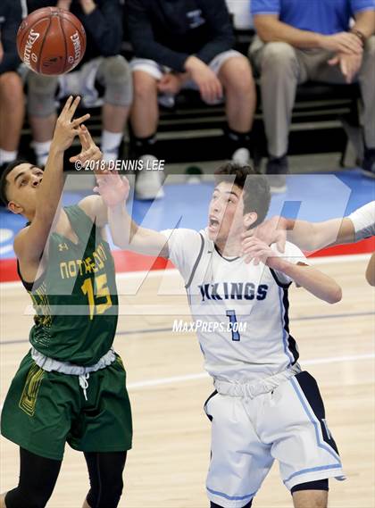 Thumbnail 2 in Notre Dame @ Pleasant Valley (CIF State D3 Final) photogallery.