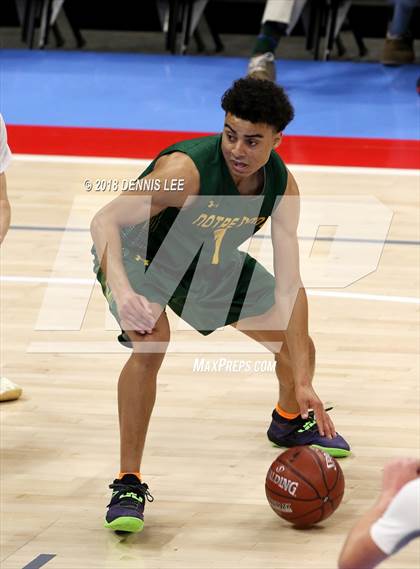 Thumbnail 2 in Notre Dame @ Pleasant Valley (CIF State D3 Final) photogallery.