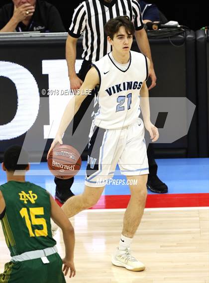 Thumbnail 1 in Notre Dame @ Pleasant Valley (CIF State D3 Final) photogallery.