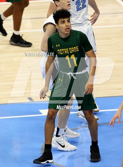 Thumbnail 1 in Notre Dame @ Pleasant Valley (CIF State D3 Final) photogallery.