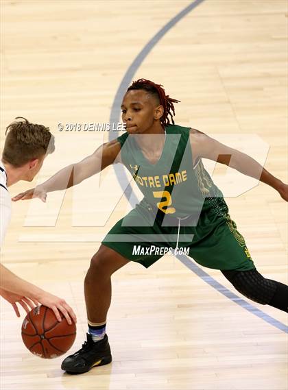 Thumbnail 2 in Notre Dame @ Pleasant Valley (CIF State D3 Final) photogallery.